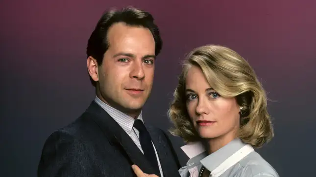 Bruce Willis and Cybill Shepherd in Moonlighting